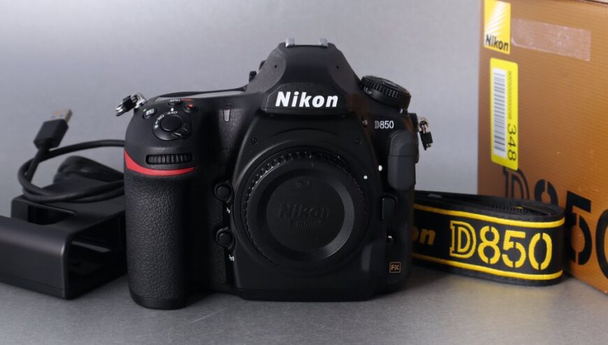 Nikon D850 in original packaging
